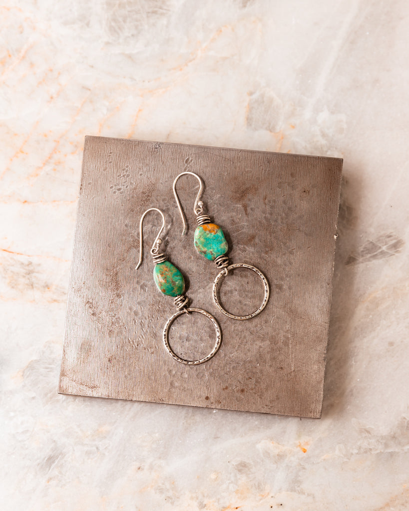 rodeo turquoise earrings