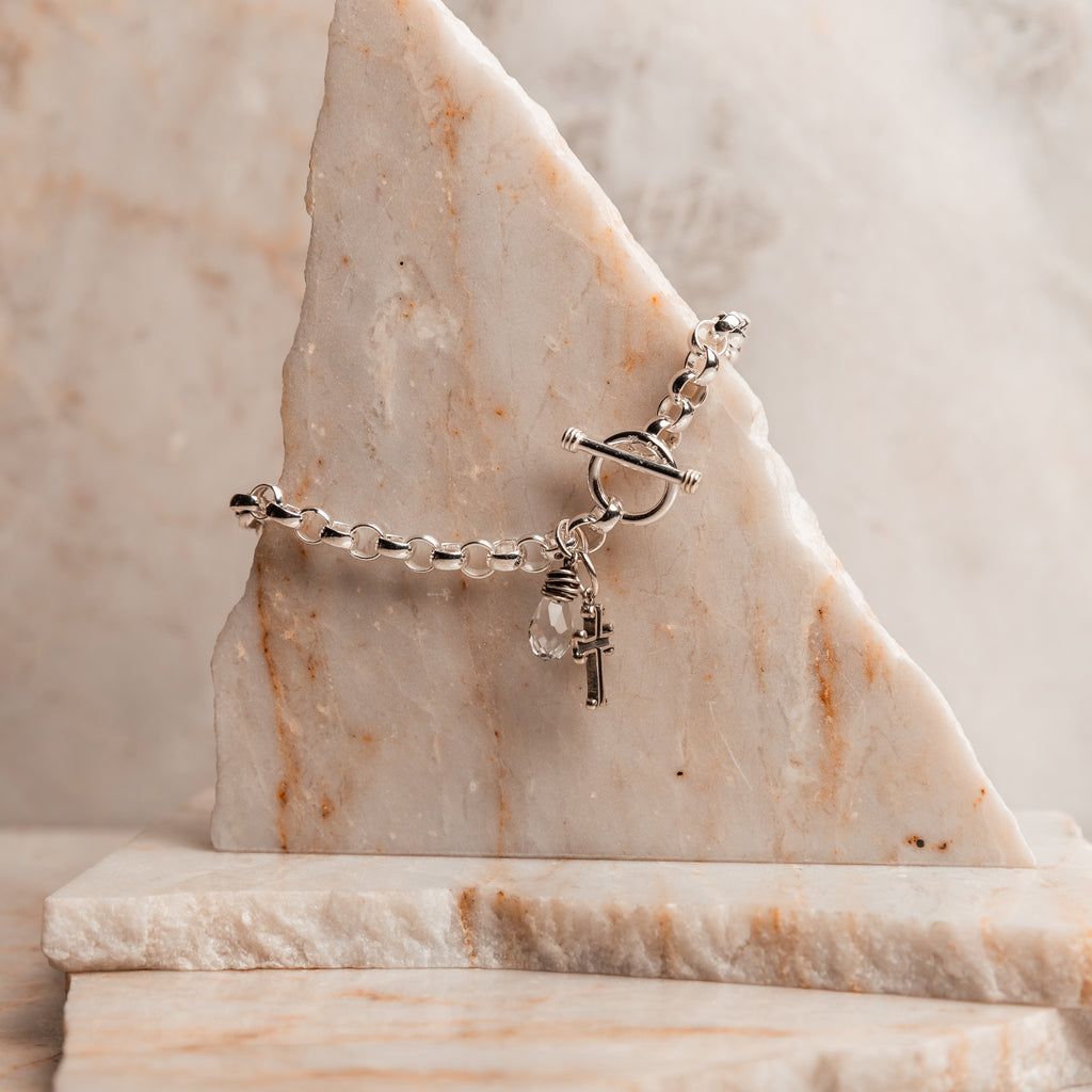 unique cross bracelet
