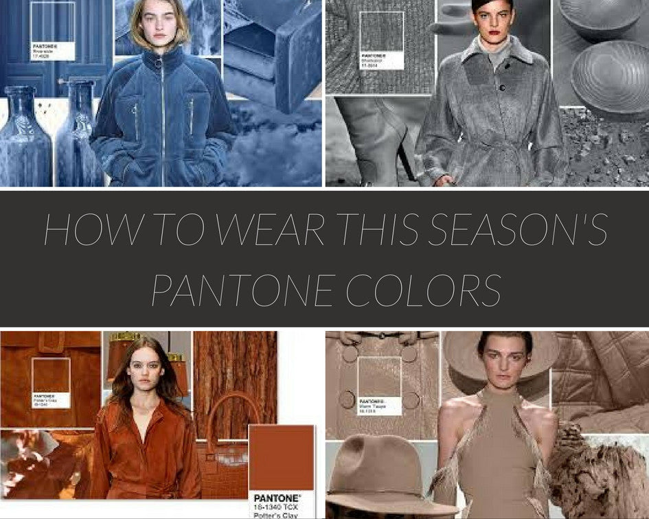 How to Wear This Season's Pantone Colors