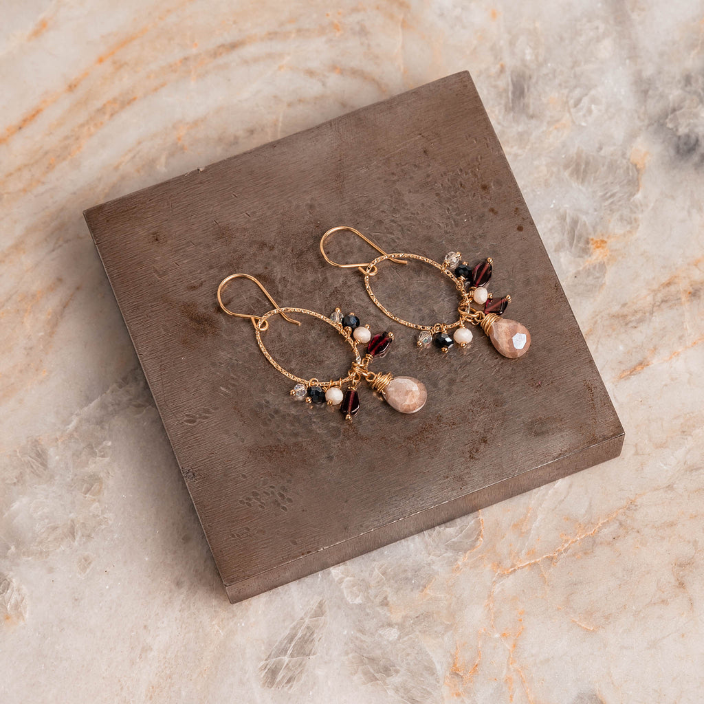 moonstone earrings