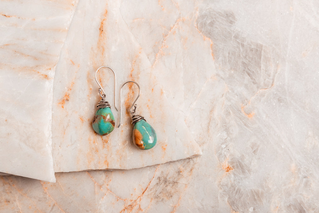 beautiful turquoise earrings
