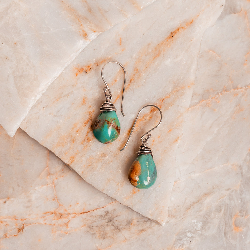 authentic turquoise earrings