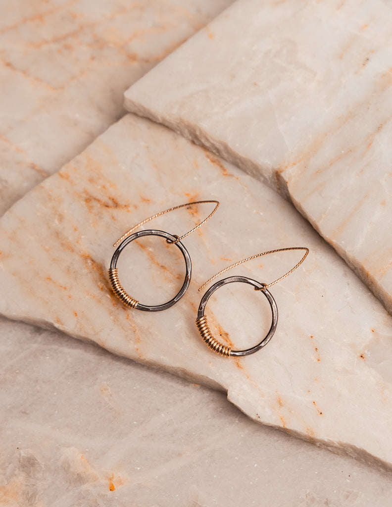 Edgy yet refined artisan earrings for women who love unique jewelry