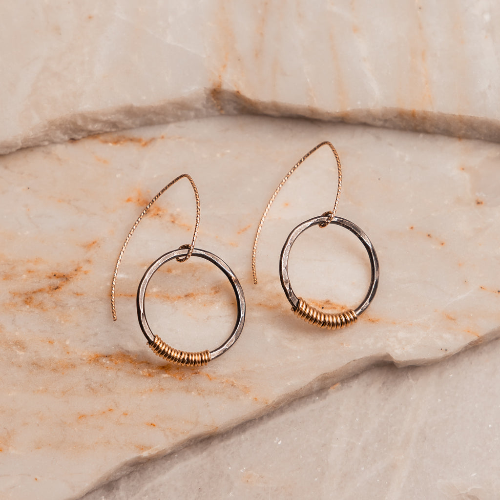 Edgy yet refined artisan earrings for women who love unique jewelry
