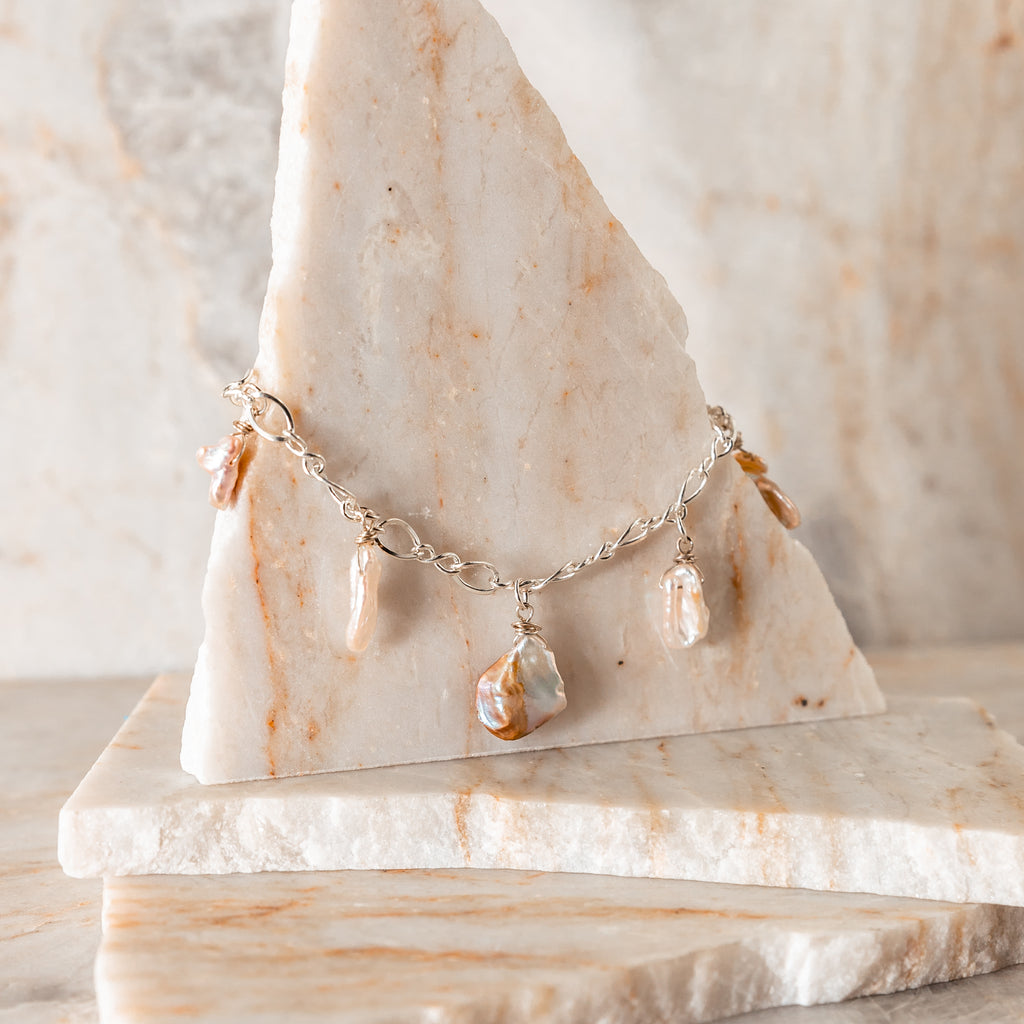 unique pearl bracelet