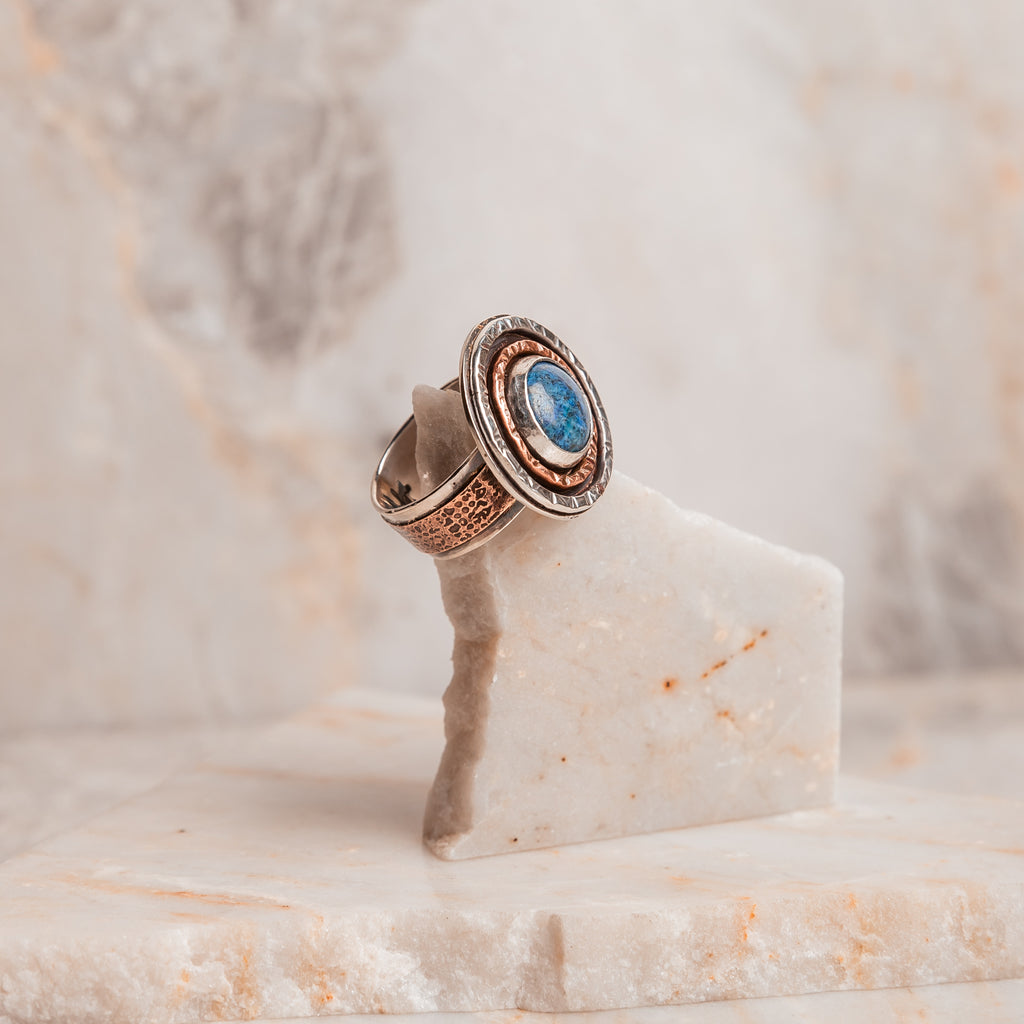 lapis lazuli unique ring