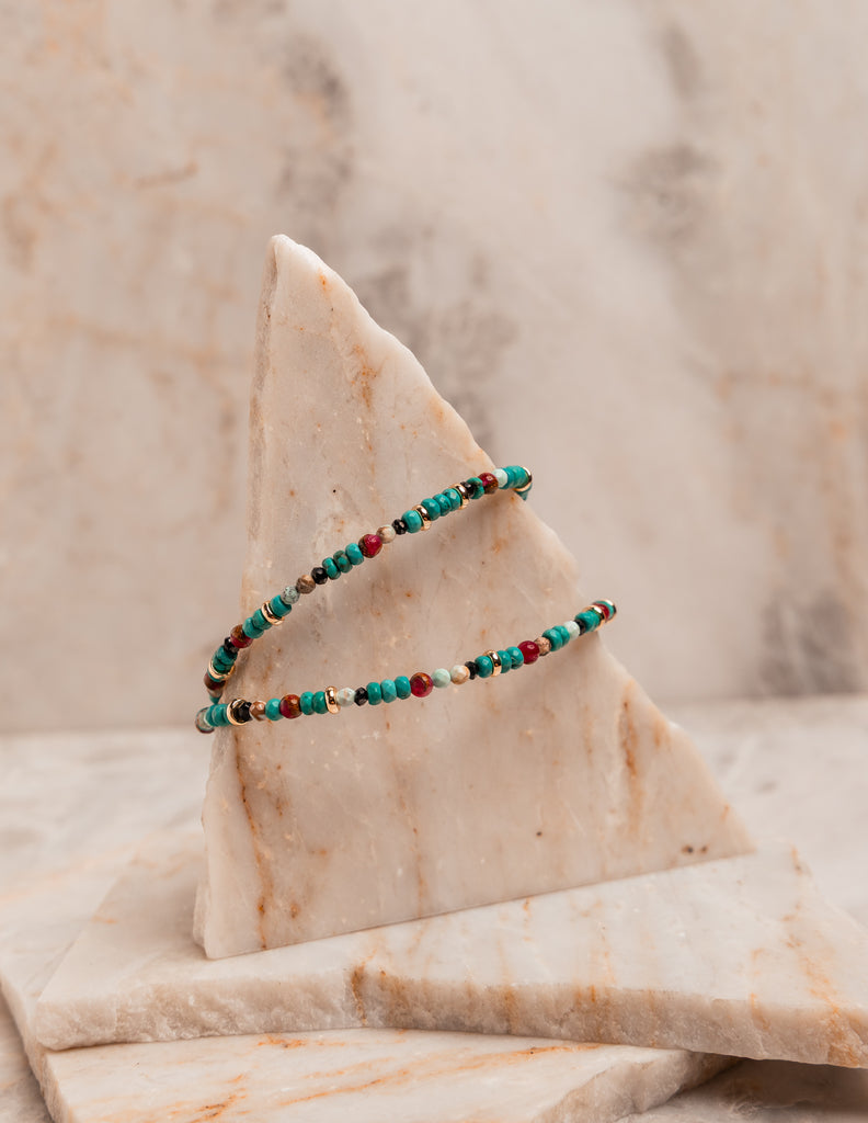 “Artisan jewelry necklace with natural gemstones for meaningful gifting”