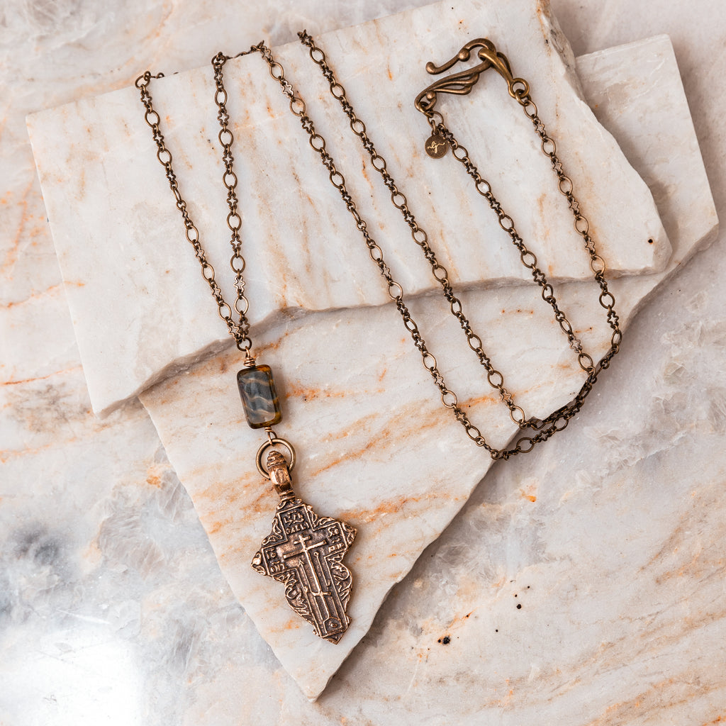 unique and beautiful cross necklace