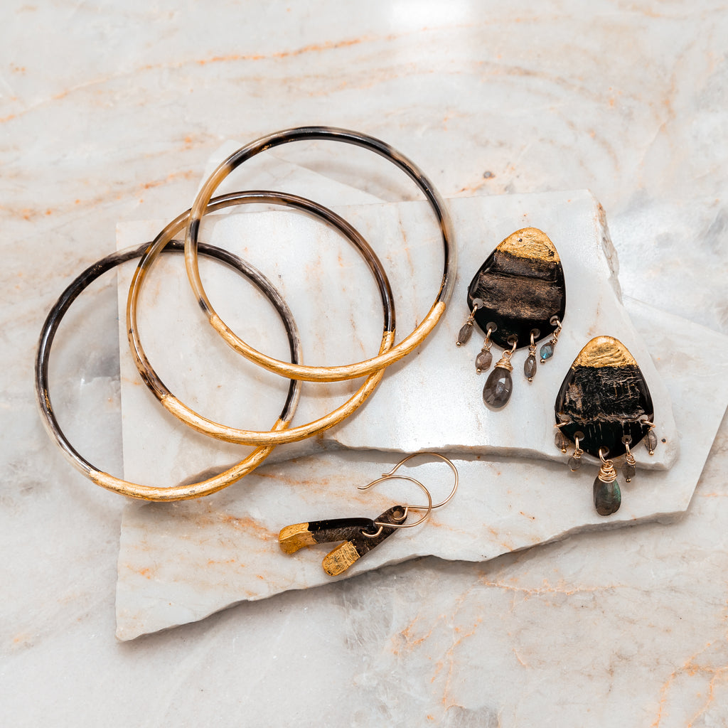 unique buffalo horn jewelry