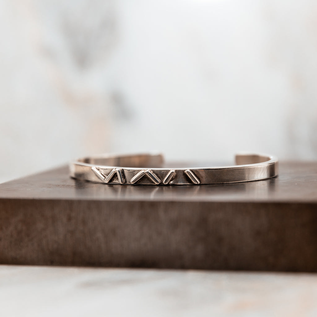 artisan sterling silver bracelet