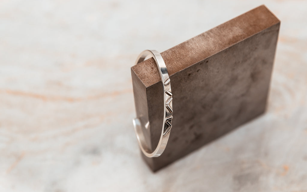 unique silver bracelet