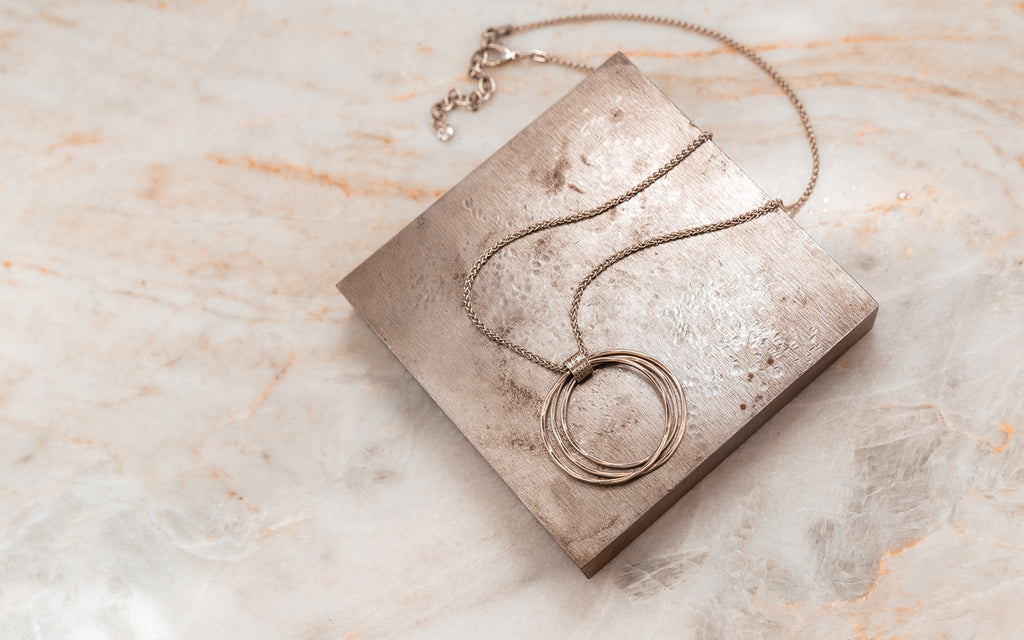 artisan sterling silver necklace