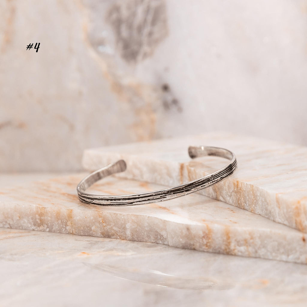 simple sterling silver bracelet