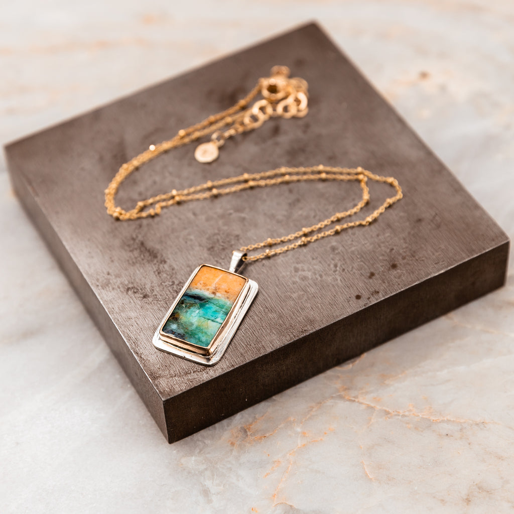 unique beach heirloom necklace