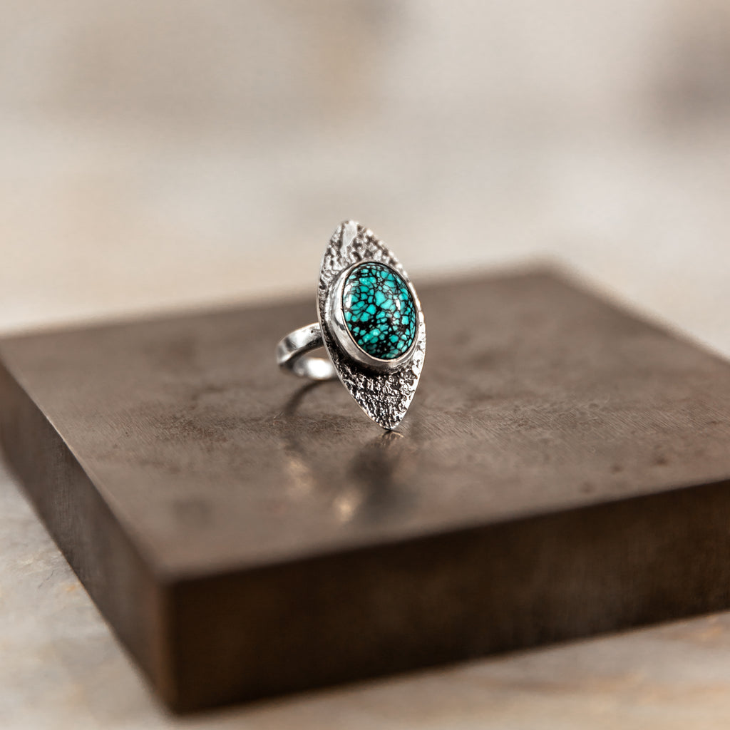turquoise statement ring