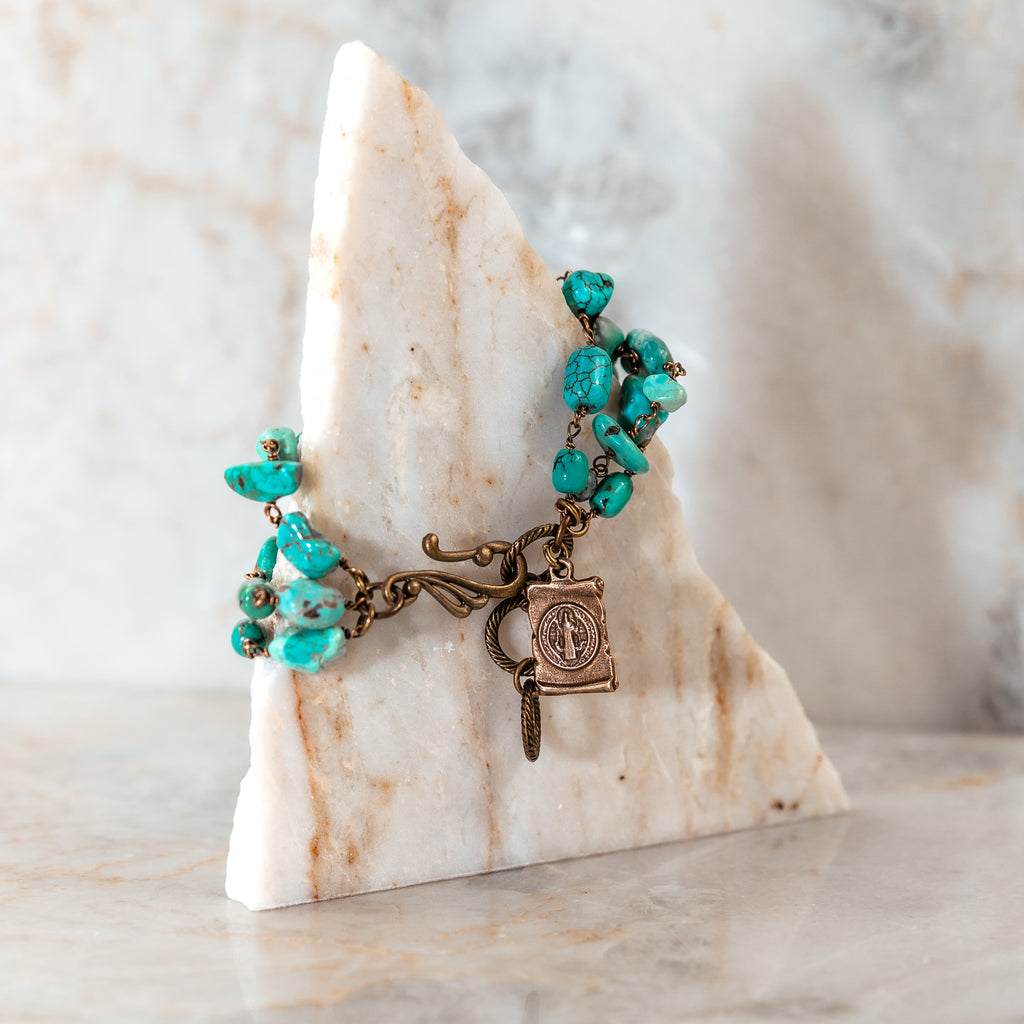 benedictine cross bracelet