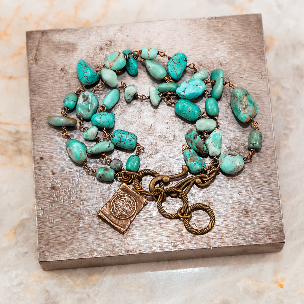 unique turquoise bracelet