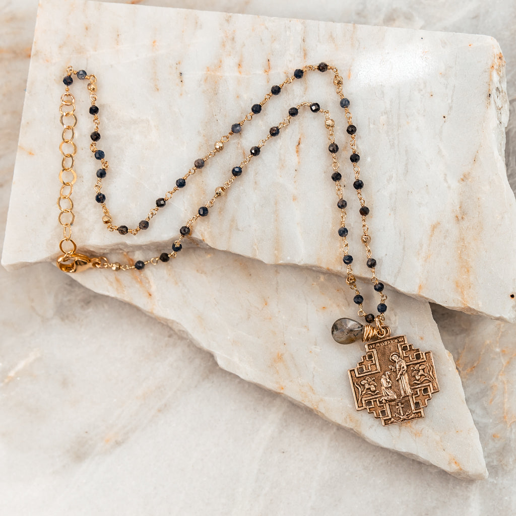 st francis necklace
