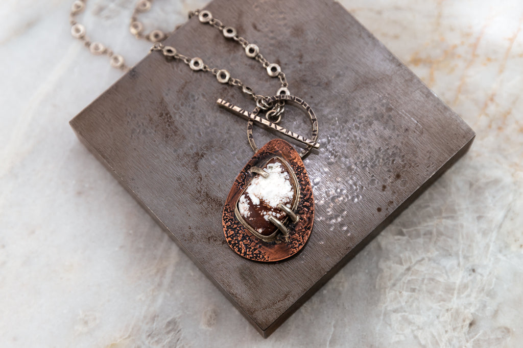 unique rustic necklace 