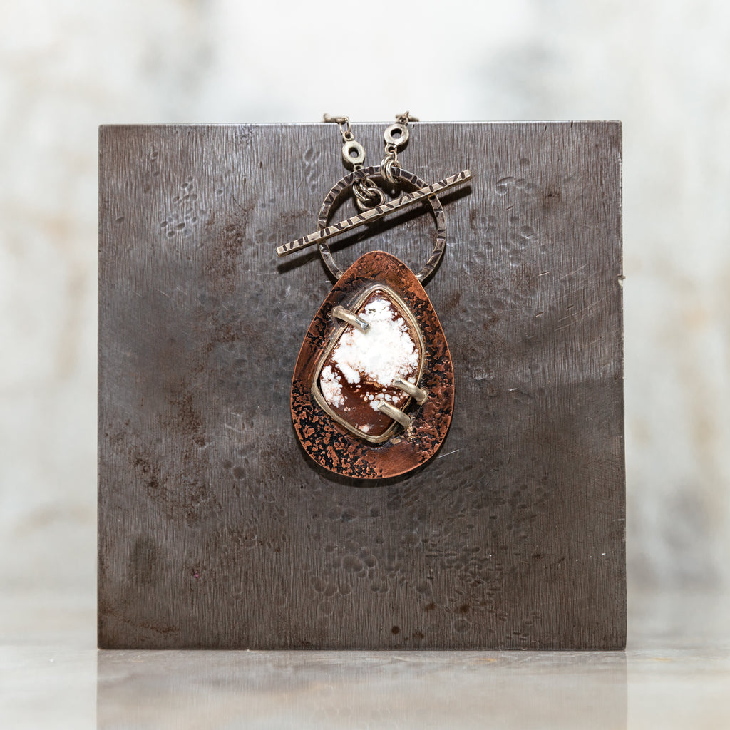 wild horse gemstone necklace