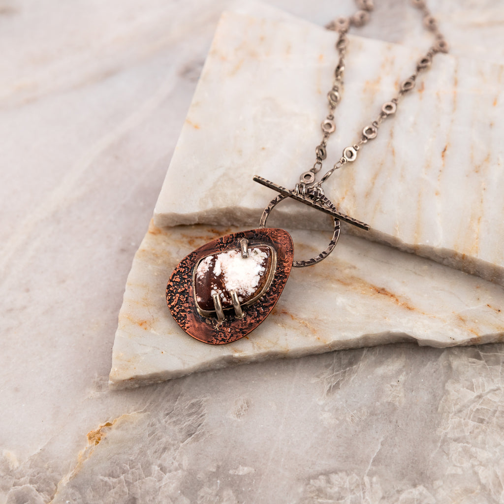 rustic necklace unique