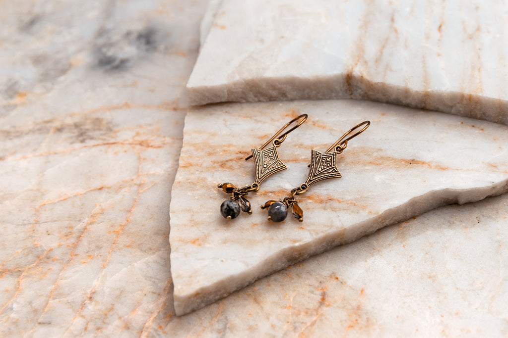art deco earrings