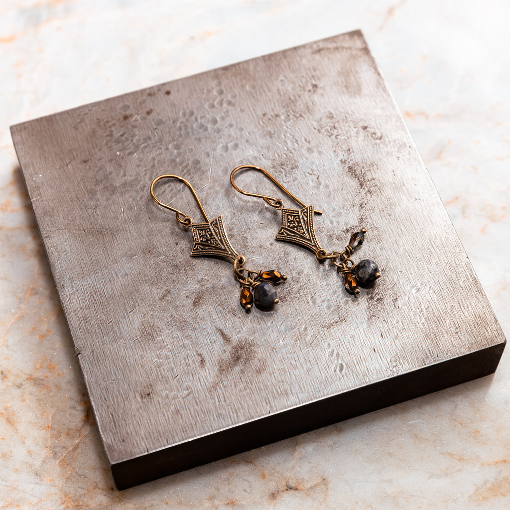 vintage inspired earrings