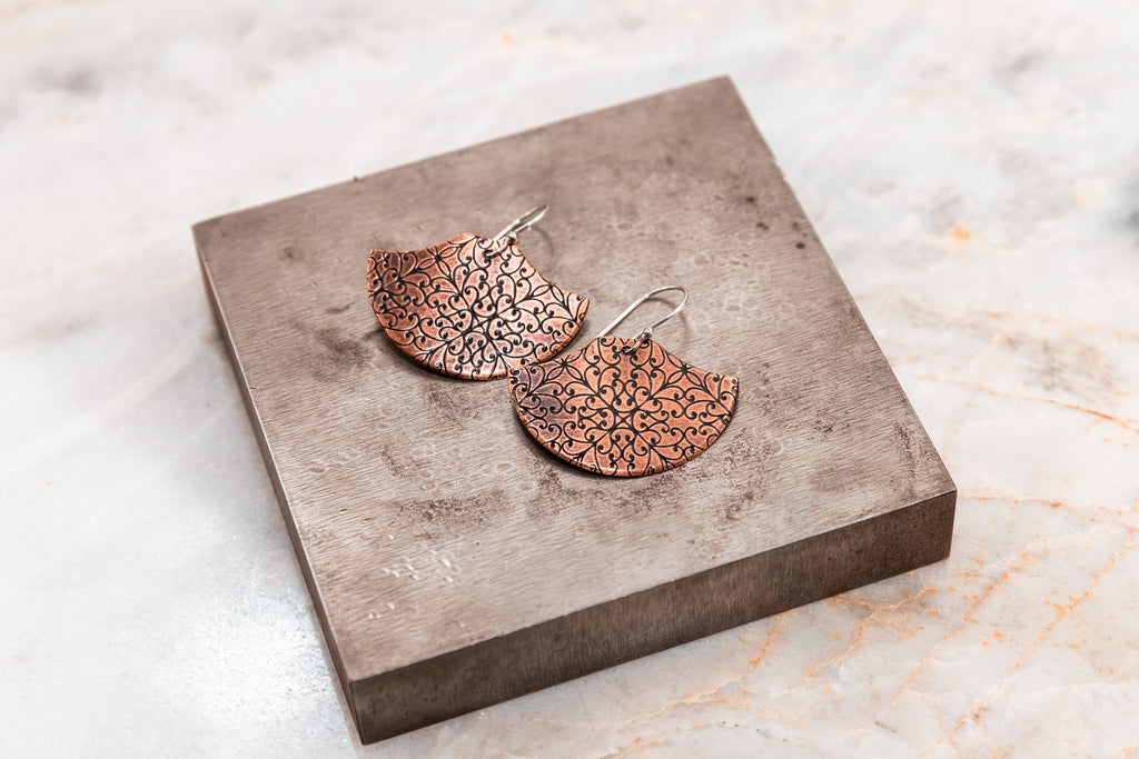 boho chic earrings