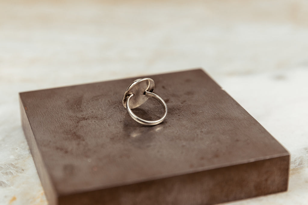 sterling silver designer ring