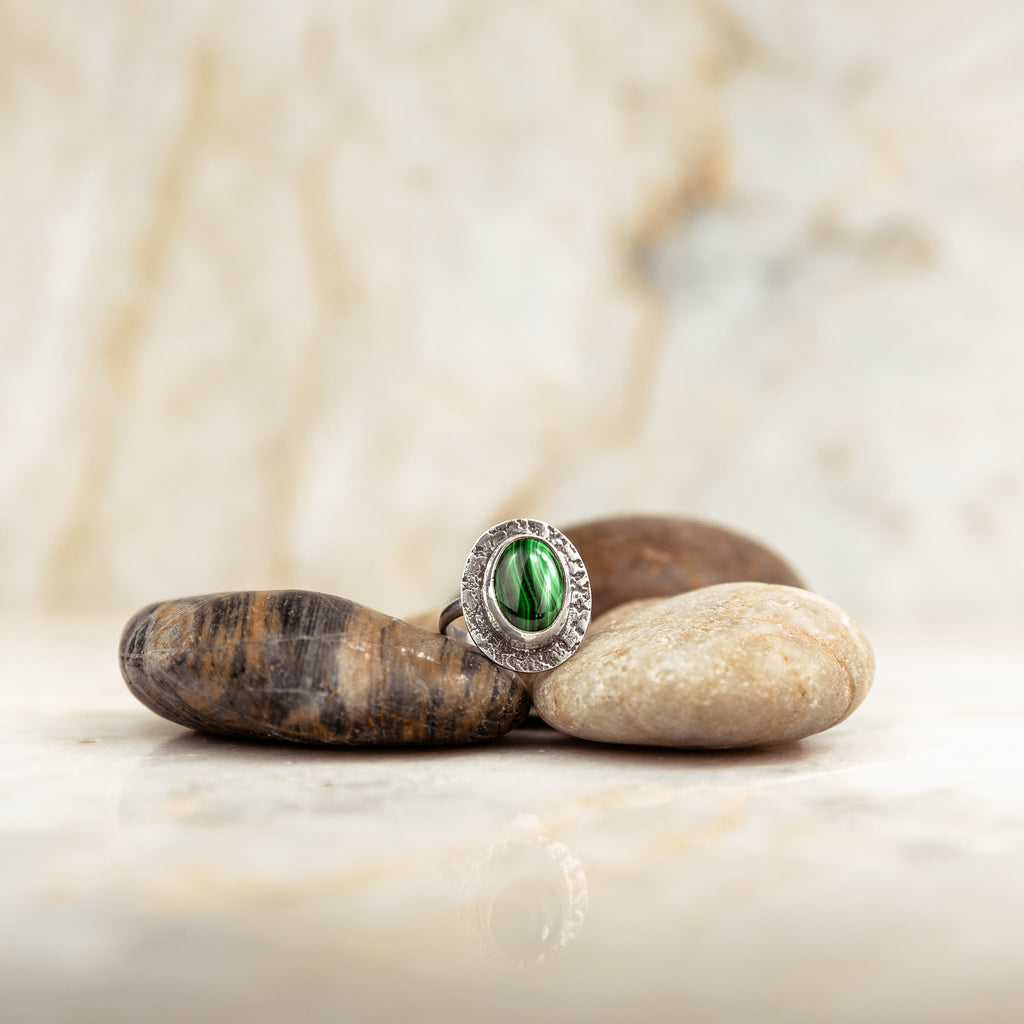 unique silver ring