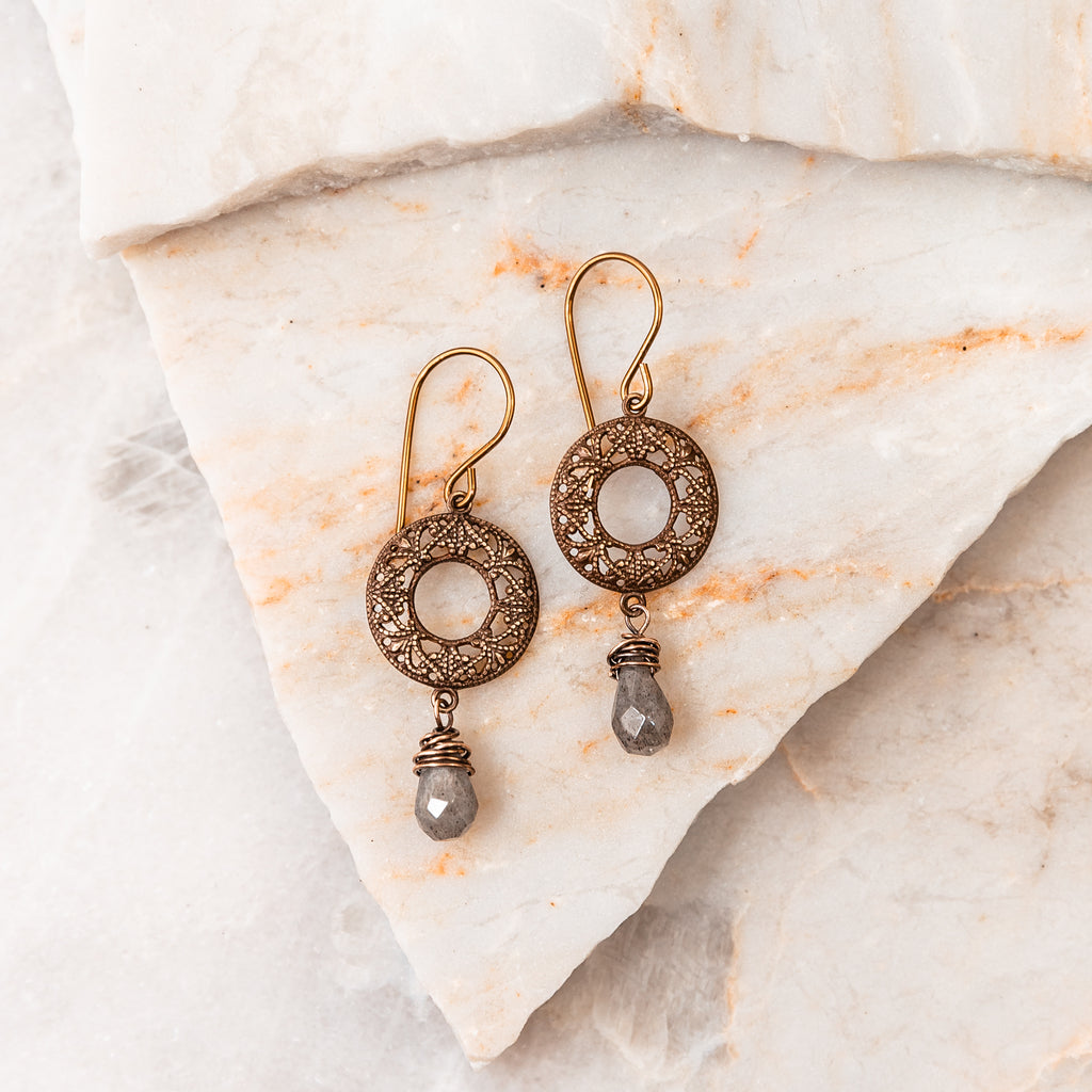 vintage inspired earrings