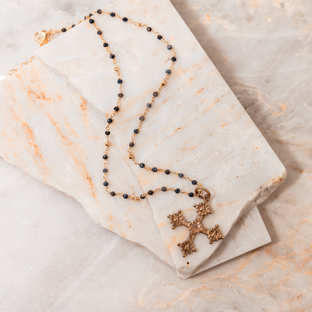 Catholic cross necklace