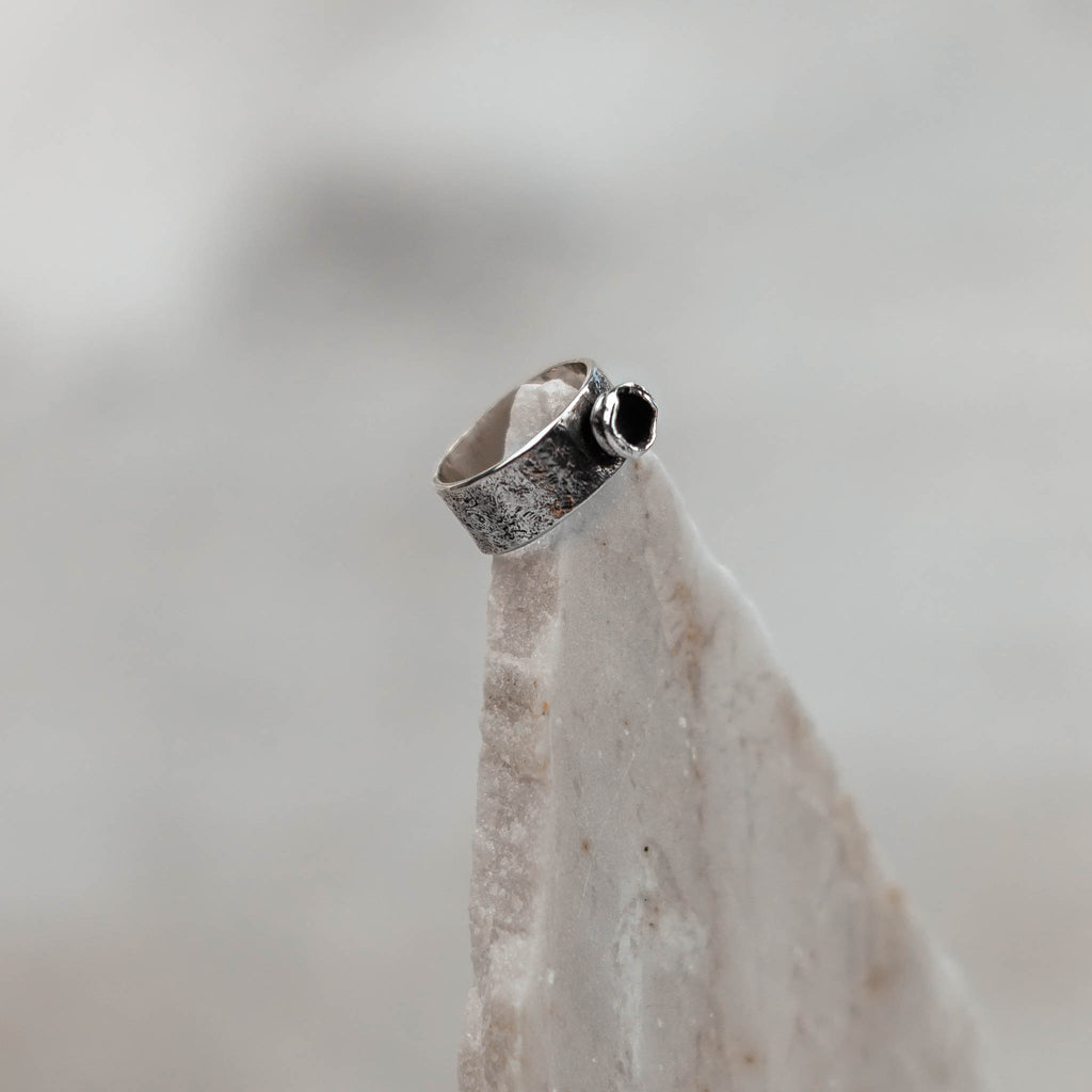 unique silver ring for woman