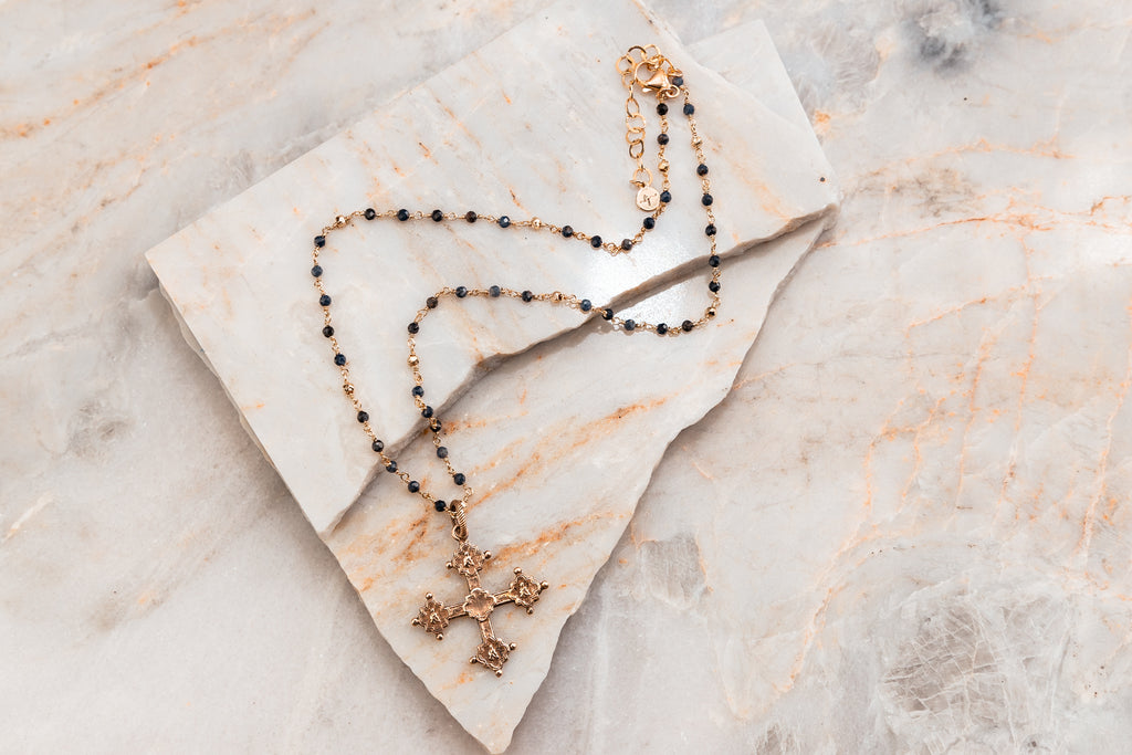 beautiful cross necklace